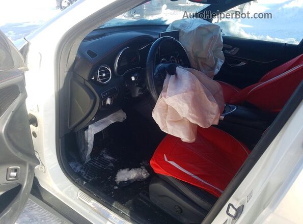 WDC0G6EB6HF198823 2017 MERCEDES-BENZ GLC-CLASS White Vista interior delantera