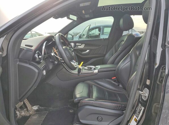 WDC0G6EB6HV000036 2017 MERCEDES-BENZ GLC-CLASS Black Вид салону спереду