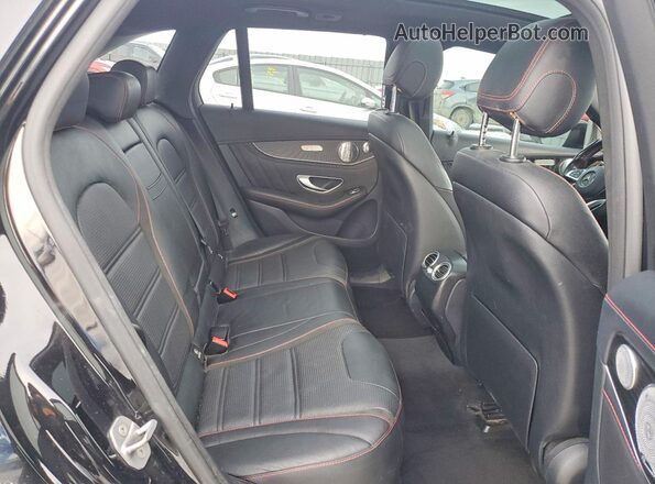 WDC0G6EB6HV000036 2017 MERCEDES-BENZ GLC-CLASS Black Вид задньої частини салону