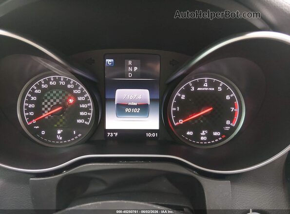 WDC0G6EB7HF176927 2017 MERCEDES-BENZ AMG GLC 43 Черный Вид задних сидений