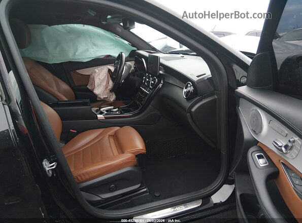 WDC0G6EB7HF176927 2017 MERCEDES-BENZ AMG GLC 43 Черный Вид салона спереди