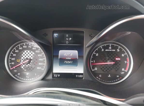 WDC0G6EB7JF440203 2018 MERCEDES-BENZ AMG GLC 43 White Vista de los asientos traseros
