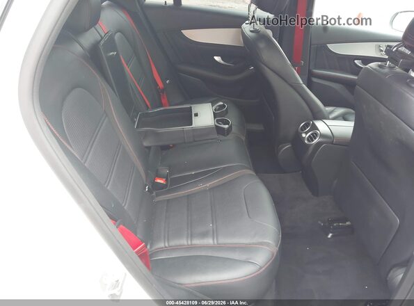 WDC0G6EB7JF440203 2018 MERCEDES-BENZ AMG GLC 43 White Vista de la etiqueta del VIN