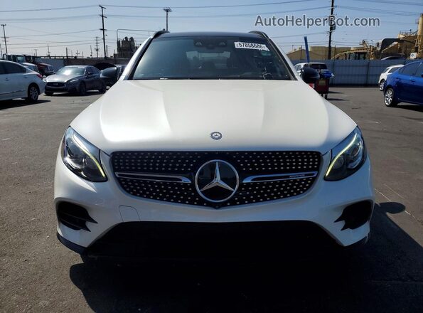 WDC0G6EB8HF157948 2017 MERCEDES-BENZ GLC-CLASS Белый Вид спереди