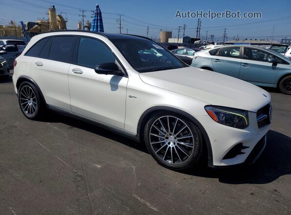 WDC0G6EB8HF157948 2017 MERCEDES-BENZ GLC-CLASS Белый Передняя правая четверть