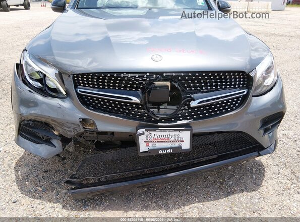WDC0G6EB8HF200135 2017 MERCEDES-BENZ AMG GLC 43 Gray Դիմացի տեսք
