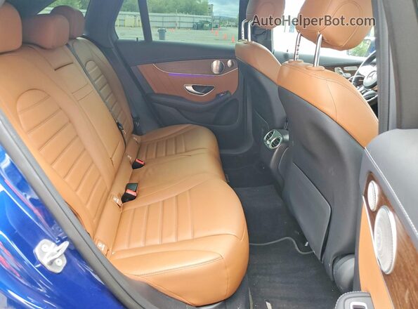 WDC0G6EB8LF732333 2020 MERCEDES-BENZ GLC-CLASS Синий Вид задней части салона