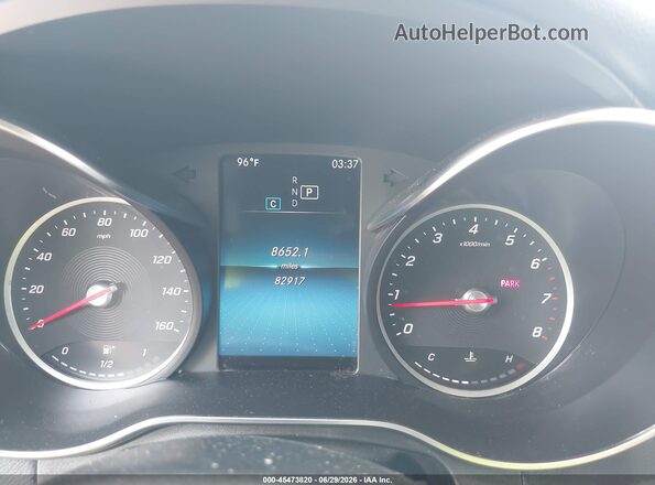 WDC0G8DB1LF675065 2020 MERCEDES-BENZ GLC 300 Белый Вид задних сидений