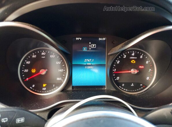 WDC0G8DB2LF698886 2020 MERCEDES-BENZ GLC-CLASS Черный Вид щитка приборов