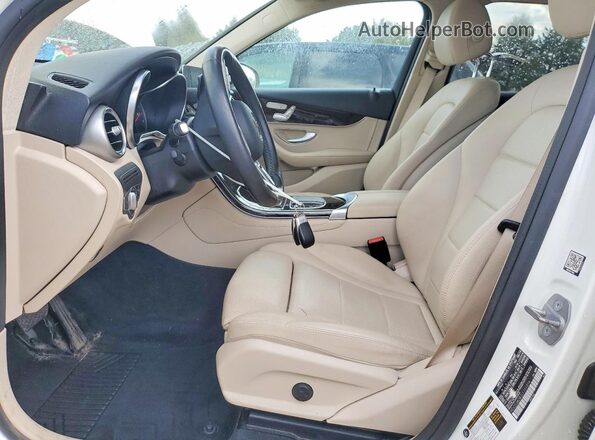 WDC0G8DB2LF711314 2020 MERCEDES-BENZ GLC-CLASS White Widok wnętrza z przodu