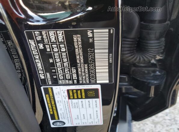 WDC0G8DB5LF755212 2020 MERCEDES-BENZ GLC-CLASS Черный 