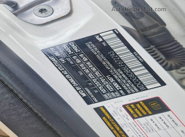 WDC0G8DB6LF672243 2020 MERCEDES-BENZ GLC-CLASS Белый Вид подкапотного пространства