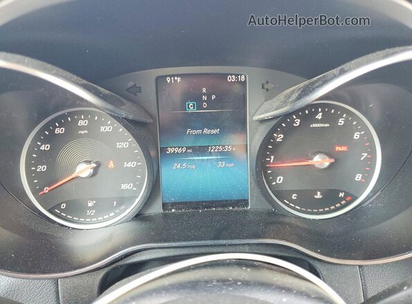 WDC0G8EB2LF704216 2020 MERCEDES-BENZ GLC-CLASS Black ხელსაწყოთა პანელის ხედი