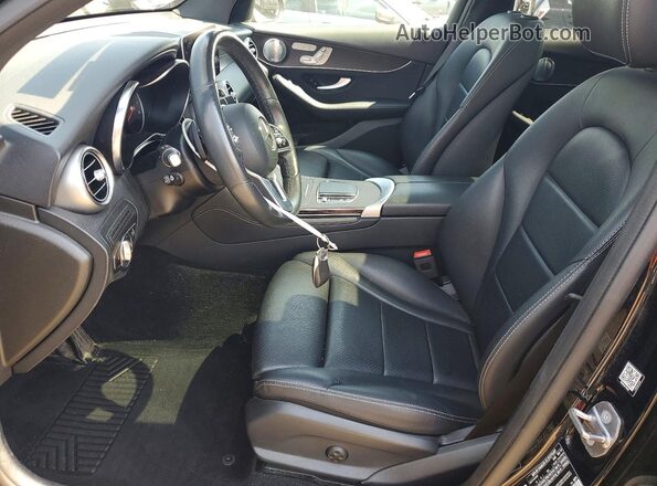 WDC0G8EB2LF704216 2020 MERCEDES-BENZ GLC-CLASS Black წინა სალონის ხედი