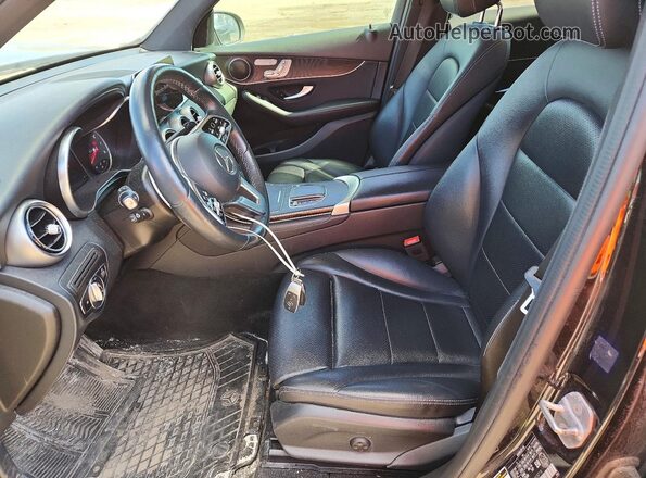 WDC0G8EB2LV203719 2020 MERCEDES-BENZ GLC-CLASS Черный Вид салона спереди