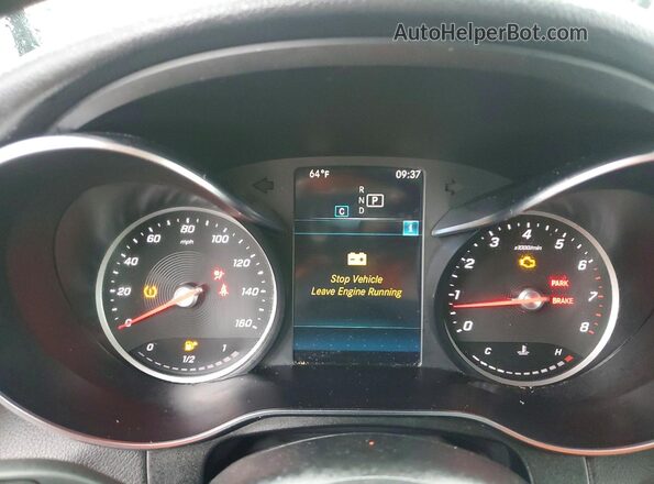 WDC0G8EB3LF752517 2020 MERCEDES-BENZ GLC-CLASS Black Սարքավորումների վահանակի տեսք