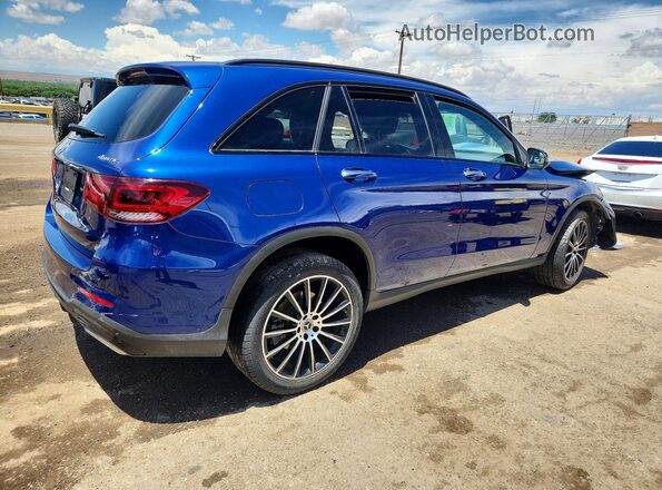 WDC0G8EBXLF709597 2020 MERCEDES-BENZ GLC-CLASS Blue უკანა მარჯვენა