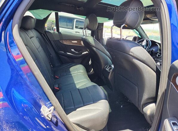 WDC0G8EBXLF709597 2020 MERCEDES-BENZ GLC-CLASS Blue უკანა სალონის ხედი
