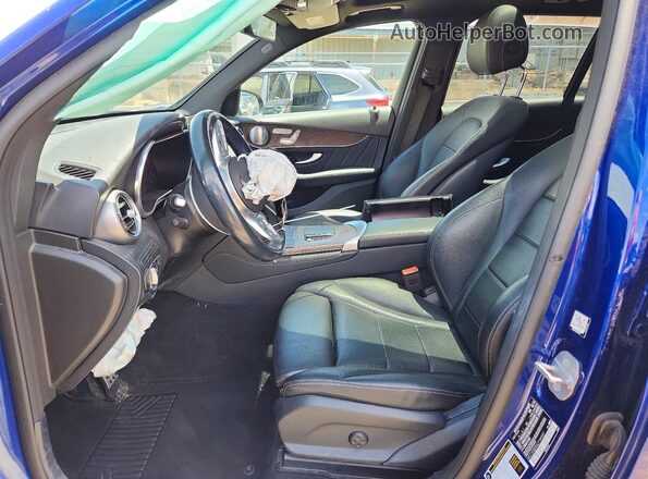 WDC0G8EBXLF709597 2020 MERCEDES-BENZ GLC-CLASS Blue წინა სალონის ხედი