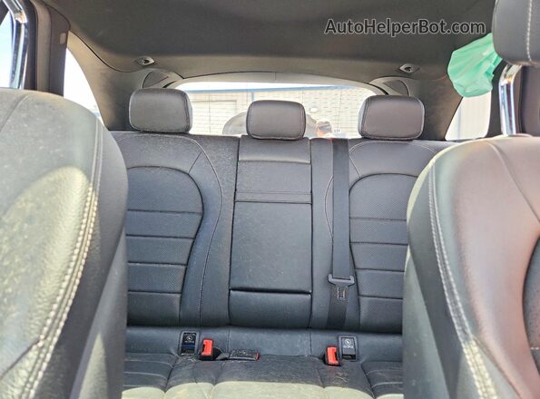 WDC0G8EBXLF709597 2020 MERCEDES-BENZ GLC-CLASS Blue უკანა სავარძლების ხედი
