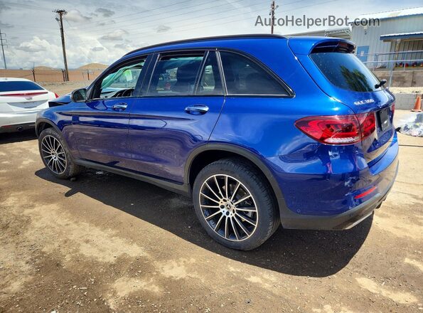 WDC0G8EBXLF709597 2020 MERCEDES-BENZ GLC-CLASS Blue უკანა მარცხენა