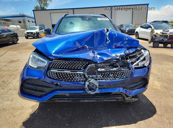 WDC0G8EBXLF709597 2020 MERCEDES-BENZ GLC-CLASS Blue წინა ხედი