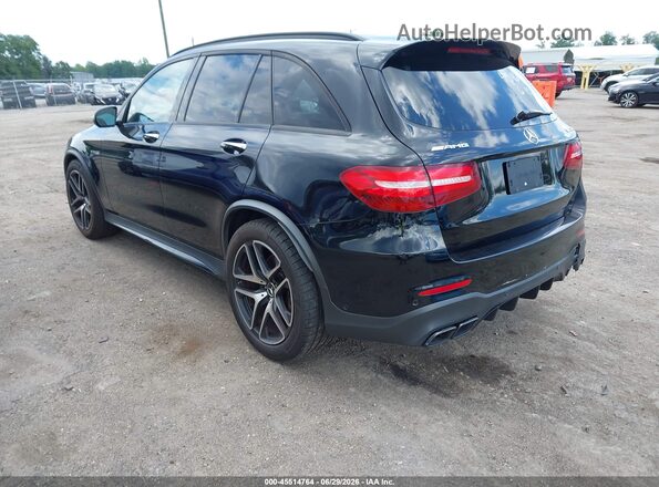 WDC0G8JB1KF501595 2019 MERCEDES-BENZ AMG GLC 63 Black Trasero izquierdo