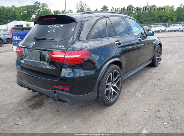 WDC0G8JB1KF501595 2019 MERCEDES-BENZ AMG GLC 63 Black Trasero derecho