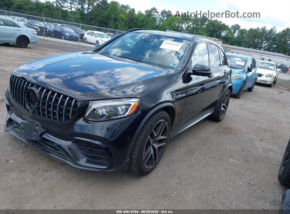 WDC0G8JB1KF501595 2019 MERCEDES-BENZ AMG GLC 63 Black Vista tres cuartos delantera izquierda