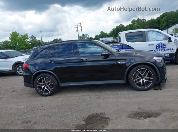 WDC0G8JB1KF501595 2019 MERCEDES-BENZ AMG GLC 63 Black Vista interior trasera