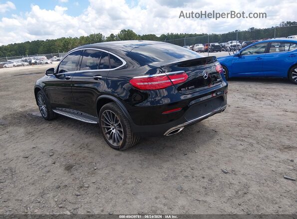 WDC0J4KB0HF281187 2017 MERCEDES-BENZ GLC 300 COUPE Black Հետևի ձախ