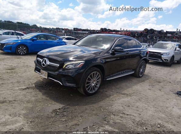 WDC0J4KB0HF281187 2017 MERCEDES-BENZ GLC 300 COUPE Black Առջևի ձախ երեք քառորդ տեսարան