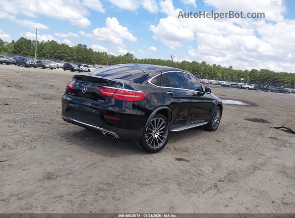 WDC0J4KB0HF281187 2017 MERCEDES-BENZ GLC 300 COUPE Black Հետևի աջ