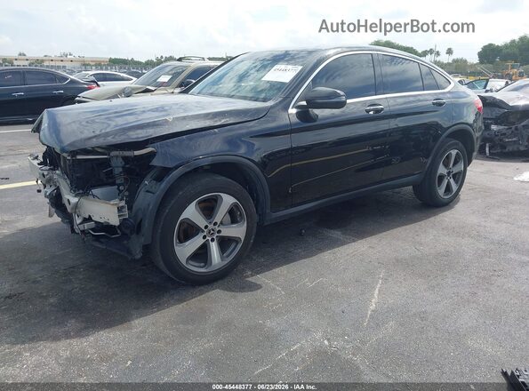 WDC0J4KB0KF569962 2019 MERCEDES-BENZ GLC 300 COUPE Black Передня ліва чверть