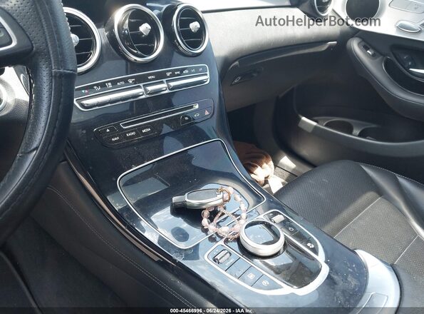WDC0J4KB1HF177145 2017 MERCEDES-BENZ GLC 300 COUPE Gray Dashboard view