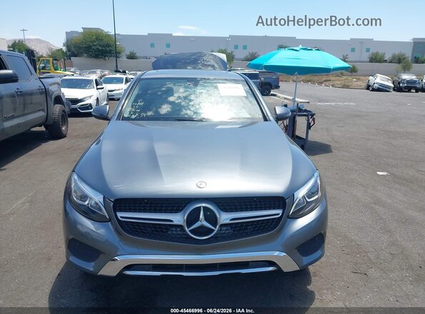 WDC0J4KB1HF177145 2017 MERCEDES-BENZ GLC 300 COUPE Gray Instrument cluster view