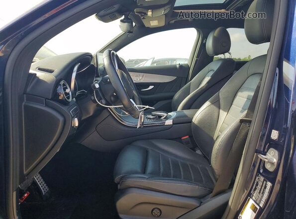 WDC0J4KB1KF513626 2019 MERCEDES-BENZ GLC-CLASS Blue Вид салону спереду