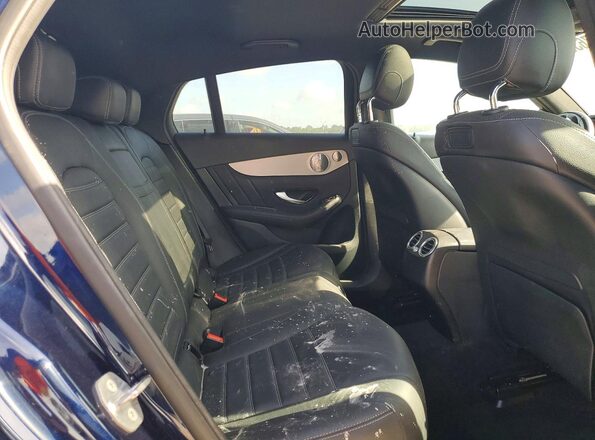 WDC0J4KB1KF513626 2019 MERCEDES-BENZ GLC-CLASS Blue Вид задньої частини салону