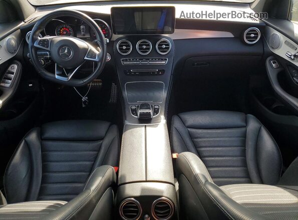WDC0J4KB1KF513626 2019 MERCEDES-BENZ GLC-CLASS Blue Вид панелі приладів