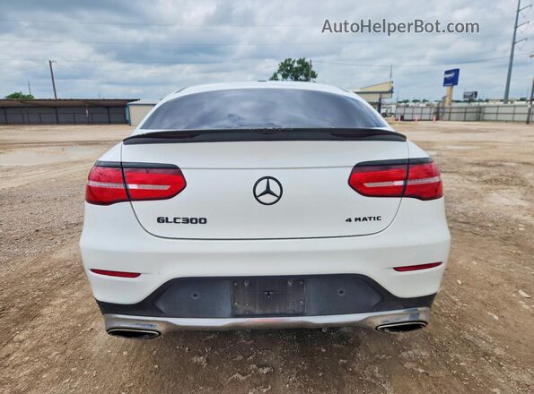 WDC0J4KB1KF640571 2019 MERCEDES-BENZ GLC-CLASS White Вид ззаду