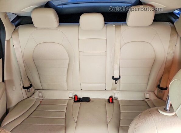 WDC0J4KB1KF640571 2019 MERCEDES-BENZ GLC-CLASS White Вид задніх сидінь