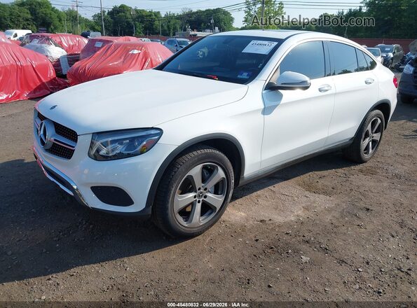 WDC0J4KB2JF389932 2018 MERCEDES-BENZ GLC 300 COUPE White Передня ліва чверть