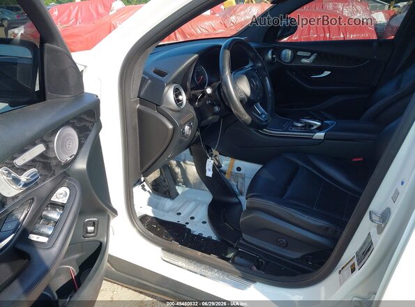 WDC0J4KB2JF389932 2018 MERCEDES-BENZ GLC 300 COUPE White Вид спереду