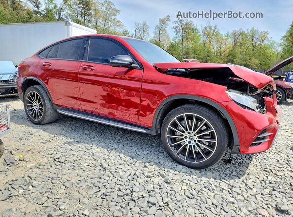 WDC0J4KB3KF658845 2019 MERCEDES-BENZ GLC-CLASS Красный Передняя правая четверть
