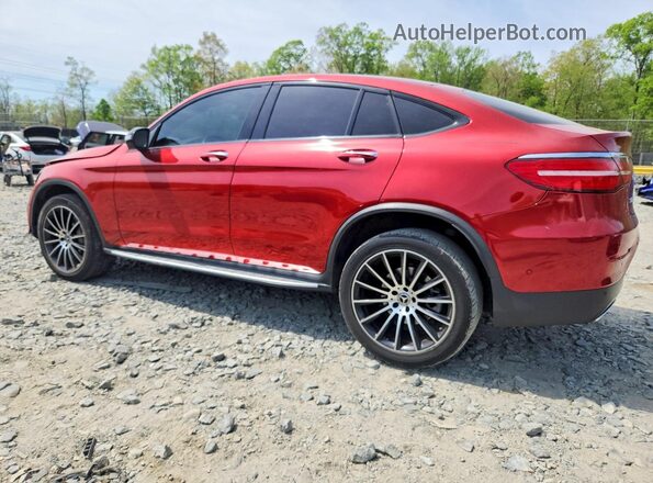 WDC0J4KB3KF658845 2019 MERCEDES-BENZ GLC-CLASS Красный Задняя левая четверть