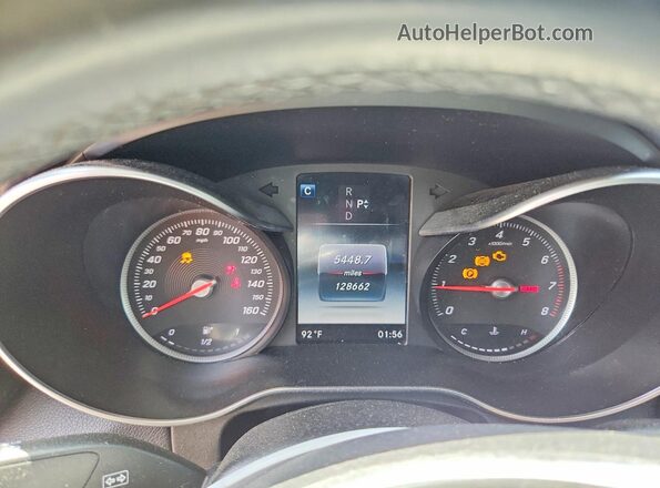 WDC0J4KB3KF658845 2019 MERCEDES-BENZ GLC-CLASS Красный Вид щитка приборов