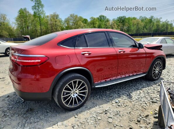 WDC0J4KB3KF658845 2019 MERCEDES-BENZ GLC-CLASS Красный Задняя правая четверть