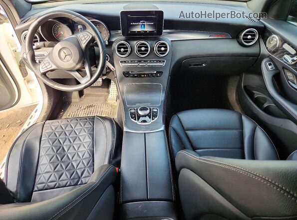 WDC0J4KB4JF461035 2018 MERCEDES-BENZ GLC-CLASS White Առջևի վահանակի տեսք