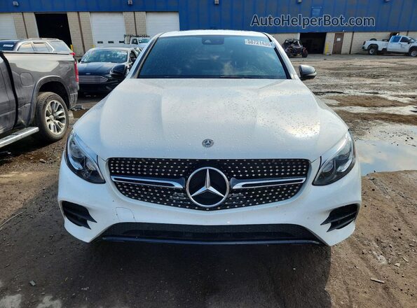 WDC0J4KB4JF461035 2018 MERCEDES-BENZ GLC-CLASS White Դիմացի տեսք