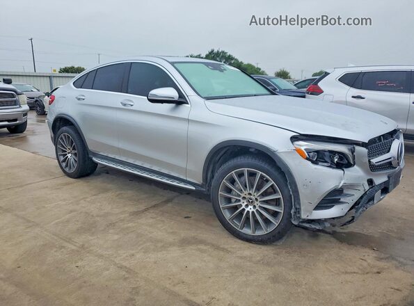 WDC0J4KB5KF602695 2019 MERCEDES-BENZ GLC-CLASS Серебряный Передняя правая четверть